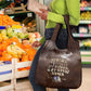 Remembering the Red Tail Heroes Grocery Bag Tuskegee Airmen Legacy Retro Style - African Pride