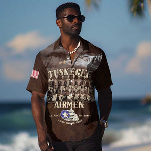 Remembering the Red Tail Heroes Hawaiian Shirt Tuskegee Airmen Legacy Retro Style - African Pride