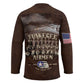 Remembering Tuskegee Airmen Hockey Jersey Heroes of the 332nd Squadron Retro Style