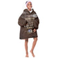 Remembering the Red Tail Heroes Kid Wearable Blanket Hoodie Tuskegee Airmen Legacy Retro Style - African Pride