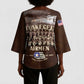 Remembering Tuskegee Airmen Kimono Sleeve Blouse Heroes of the 332nd Squadron Retro Style