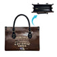 Remembering Tuskegee Airmen Leather Bag Heroes of the 332nd Squadron Retro Style
