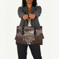 Remembering Tuskegee Airmen Leather Bag Heroes of the 332nd Squadron Retro Style