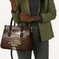 Remembering Tuskegee Airmen Leather Bag Heroes of the 332nd Squadron Retro Style