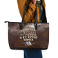 Remembering the Red Tail Heroes Leather Tote Bag Tuskegee Airmen Legacy Retro Style - African Pride