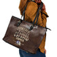 Remembering the Red Tail Heroes Leather Tote Bag Tuskegee Airmen Legacy Retro Style - African Pride