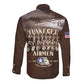 Remembering the Red Tail Heroes Long Sleeve Button Shirt Tuskegee Airmen Legacy Retro Style - African Pride