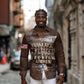 Remembering the Red Tail Heroes Long Sleeve Button Shirt Tuskegee Airmen Legacy Retro Style - African Pride
