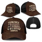 Remembering the Red Tail Heroes Mesh Trucker Cap Tuskegee Airmen Legacy Retro Style - African Pride