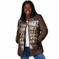 Remembering Tuskegee Airmen Padded Jacket Heroes of the 332nd Squadron Retro Style