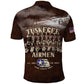 Remembering the Red Tail Heroes Polo Shirt Tuskegee Airmen Legacy Retro Style - African Pride