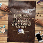 Remembering Tuskegee Airmen Puzzle Heroes of the 332nd Squadron Retro Style