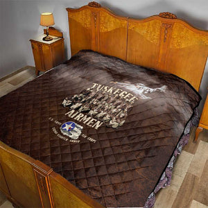 Remembering the Red Tail Heroes Quilt Tuskegee Airmen Legacy Retro Style - African Pride