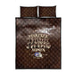 Remembering the Red Tail Heroes Quilt Bed Set Tuskegee Airmen Legacy Retro Style - African Pride