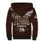 Remembering the Red Tail Heroes Sherpa Hoodie Tuskegee Airmen Legacy Retro Style - African Pride