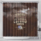 Remembering the Red Tail Heroes Shower Curtain Tuskegee Airmen Legacy Retro Style - African Pride