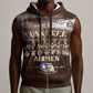 Remembering the Red Tail Heroes Sleeveless Zip Hoodie Tuskegee Airmen Legacy Retro Style - African Pride