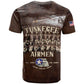 Remembering the Red Tail Heroes T shirt Tuskegee Airmen Legacy Retro Style - African Pride