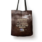 Remembering Tuskegee Airmen Tote Bag Heroes of the 332nd Squadron Retro Style