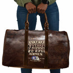 Remembering Tuskegee Airmen Travel Bag Heroes of the 332nd Squadron Retro Style