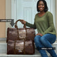 Remembering Tuskegee Airmen Travel Bag Heroes of the 332nd Squadron Retro Style
