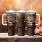 Remembering the Red Tail Heroes Tumbler With Handle Tuskegee Airmen Legacy Retro Style - African Pride