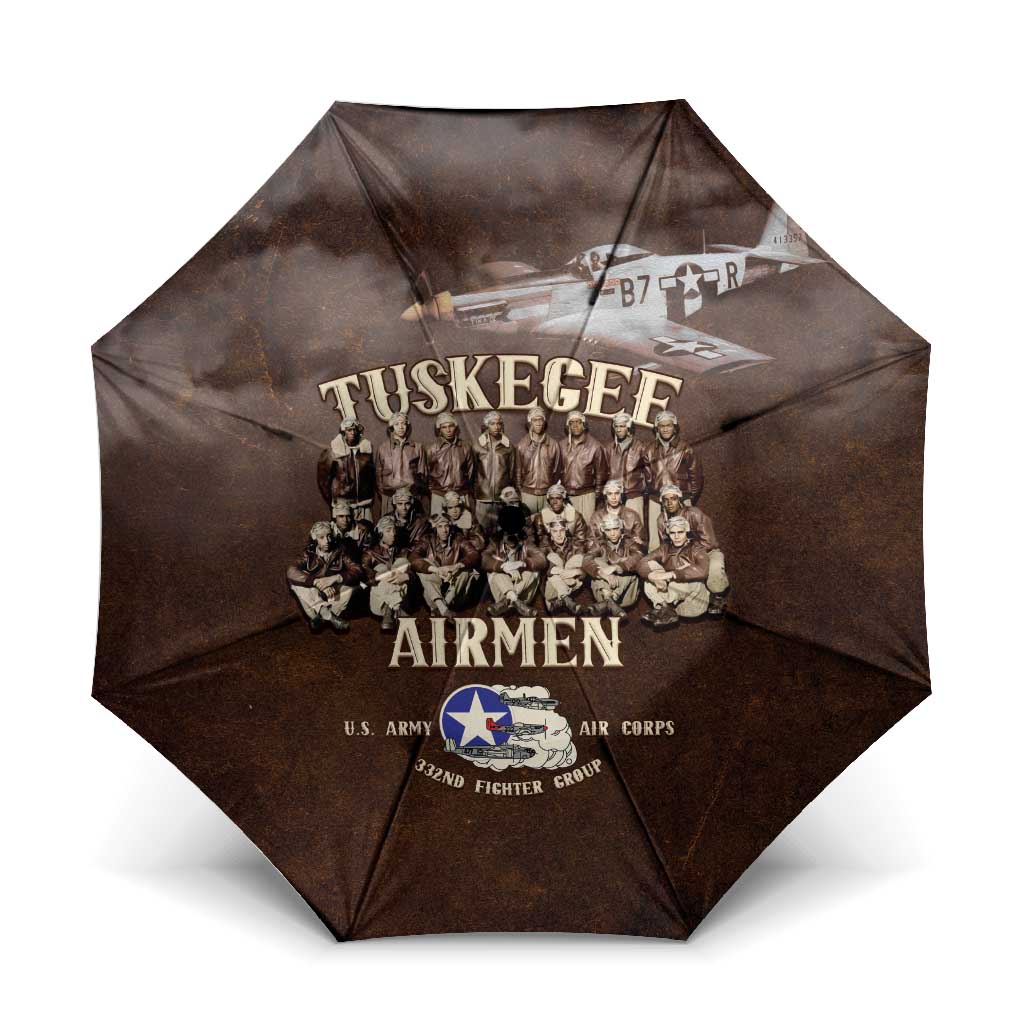 Remembering Tuskegee Airmen Umbrella Heroes of the 332nd Squadron Retro Style