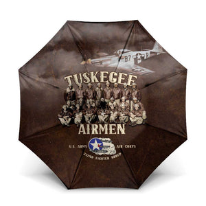 Remembering Tuskegee Airmen Umbrella Heroes of the 332nd Squadron Retro Style