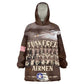 Remembering the Red Tail Heroes Wearable Blanket Hoodie Tuskegee Airmen Legacy Retro Style - African Pride