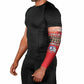 Remembering Tuskegee Airmen Arm Sleeves Heroes of the 332nd Squadron Red Art