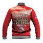 Remembering the Red Tail Heroes Baseball Jacket Tuskegee Airmen Legacy - Red - African Pride