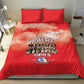 Remembering the Red Tail Heroes Bedding Set Tuskegee Airmen Legacy - Red - African Pride