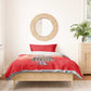Remembering the Red Tail Heroes Bedding Set Tuskegee Airmen Legacy - Red - African Pride