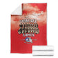 Remembering the Red Tail Heroes Blanket Tuskegee Airmen Legacy - Red - African Pride