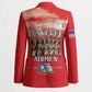 Remembering Tuskegee Airmen Blazer Heroes of the 332nd Squadron Red Art