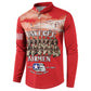 Remembering Tuskegee Airmen Button Sweatshirt Heroes of the 332nd Squadron Red Art