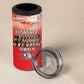 Remembering the Red Tail Heroes 4 in 1 Can Cooler Tumbler Tuskegee Airmen Legacy - Red - African Pride