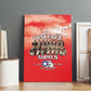 Remembering the Red Tail Heroes Canvas Wall Art Tuskegee Airmen Legacy - Red - African Pride