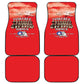Remembering the Red Tail Heroes Car Mats Tuskegee Airmen Legacy - Red - African Pride