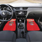 Remembering the Red Tail Heroes Car Mats Tuskegee Airmen Legacy - Red - African Pride