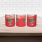 Remembering Tuskegee Airmen Ceramic Mug Heroes of the 332nd Squadron Red Art