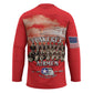 Remembering Tuskegee Airmen Hockey Jersey Heroes of the 332nd Squadron Red Art