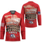 Remembering Tuskegee Airmen Hockey Jersey Heroes of the 332nd Squadron Red Art