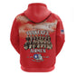Remembering the Red Tail Heroes Hoodie Tuskegee Airmen Legacy - Red - African Pride