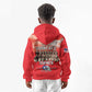 Remembering the Red Tail Heroes Kid Hoodie Tuskegee Airmen Legacy - Red - African Pride