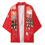 Remembering Tuskegee Airmen Kimono Heroes of the 332nd Squadron Red Art