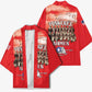 Remembering Tuskegee Airmen Kimono Heroes of the 332nd Squadron Red Art