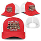 Remembering the Red Tail Heroes Mesh Trucker Cap Tuskegee Airmen Legacy - Red - African Pride