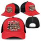 Remembering the Red Tail Heroes Mesh Trucker Cap Tuskegee Airmen Legacy - Red - African Pride