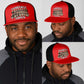 Remembering the Red Tail Heroes Mesh Trucker Cap Tuskegee Airmen Legacy - Red - African Pride